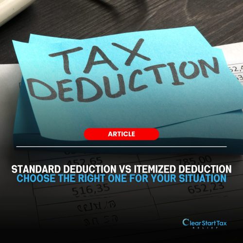 Standard Deduction vs. Itemized Deduction Which One Should I Choose and When Standard Deduction vs. Itemized Deduction
