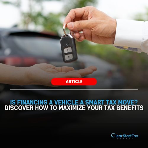 Is Financing a Vehicle the Best Tax Strategy for You Is Financing a Vehicle the Best Tax Strategy for You