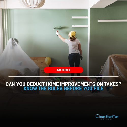 Can You Deduct Home Improvements on Your Taxes Tax Tips for Homeowners Can You Deduct Home Improvements on Your Taxes Tax Tips for Homeowners