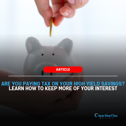 Are High Yield Savings Accounts Taxed