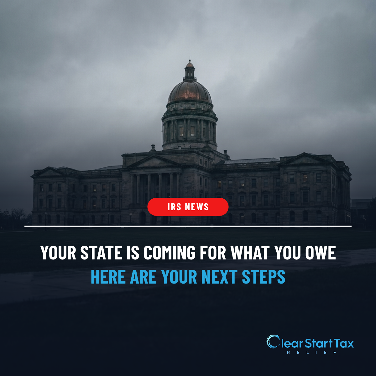 I Have State Tax Debt! What Are My Next Steps?